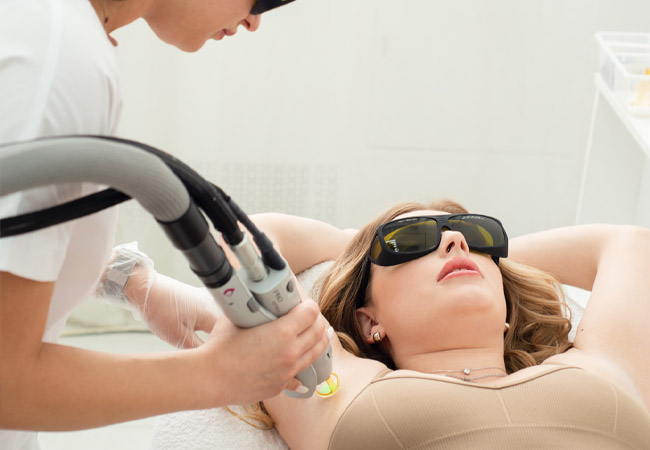 эпиляция подмышек